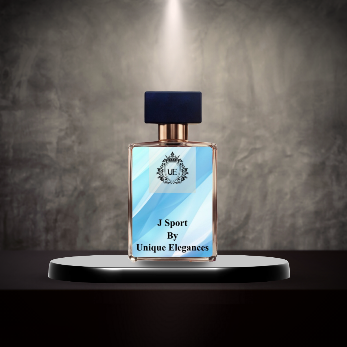 J Sports men’s perfume by Unique Elegances with a fresh, sporty, and energetic fragrance