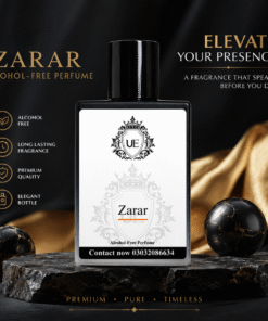 Zarar | Impression of Janan Zarar bold, spicy, woody perfume bottle