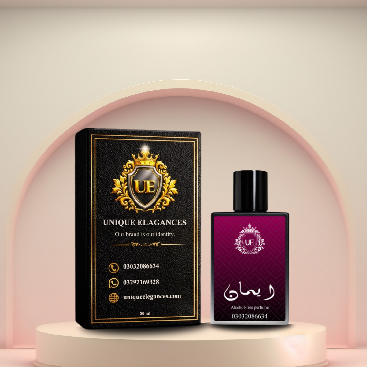Emaan inspired by Black Opium premium warm sweet feminine fragrance gallery image
