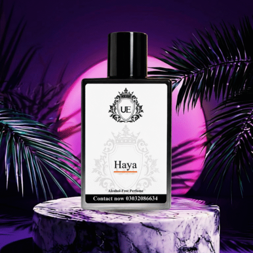 Haya inspired by Berries' fruity, sweet ladies' perfume bottle