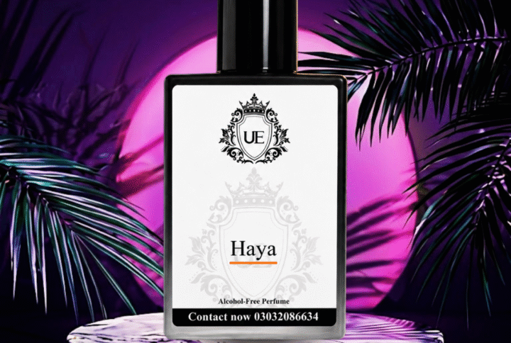 Haya inspired by Berries' fruity, sweet ladies' perfume bottle