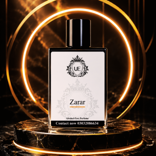 Zarar | Impression of Janan Zarar bold spicy woody perfume bottle