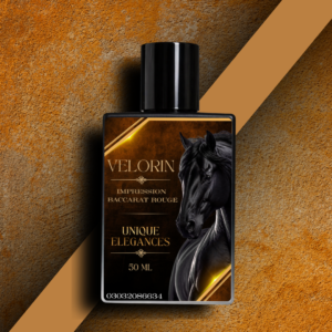 Velorin perfume front bottle view