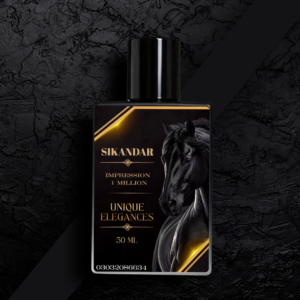 Sikandar perfume side angle – 1 Million impression by Unique Elegances